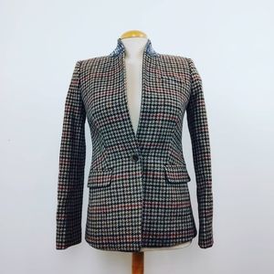 J.CREW |NWT Houndstooth Blazer w/ Rhinestone